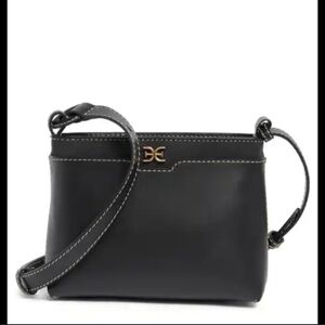 New Sam Edelmen Crossbody Bag Juila Quilted Recycled Leather